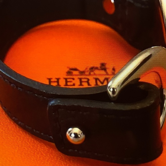 Hermès leather bracelet - Picture 5 of 13